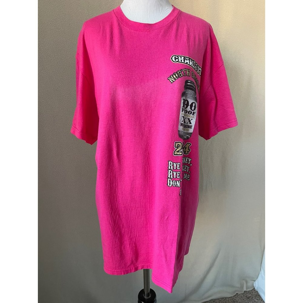 Pink Graphic Tee 2014 Charlotte North Carolina